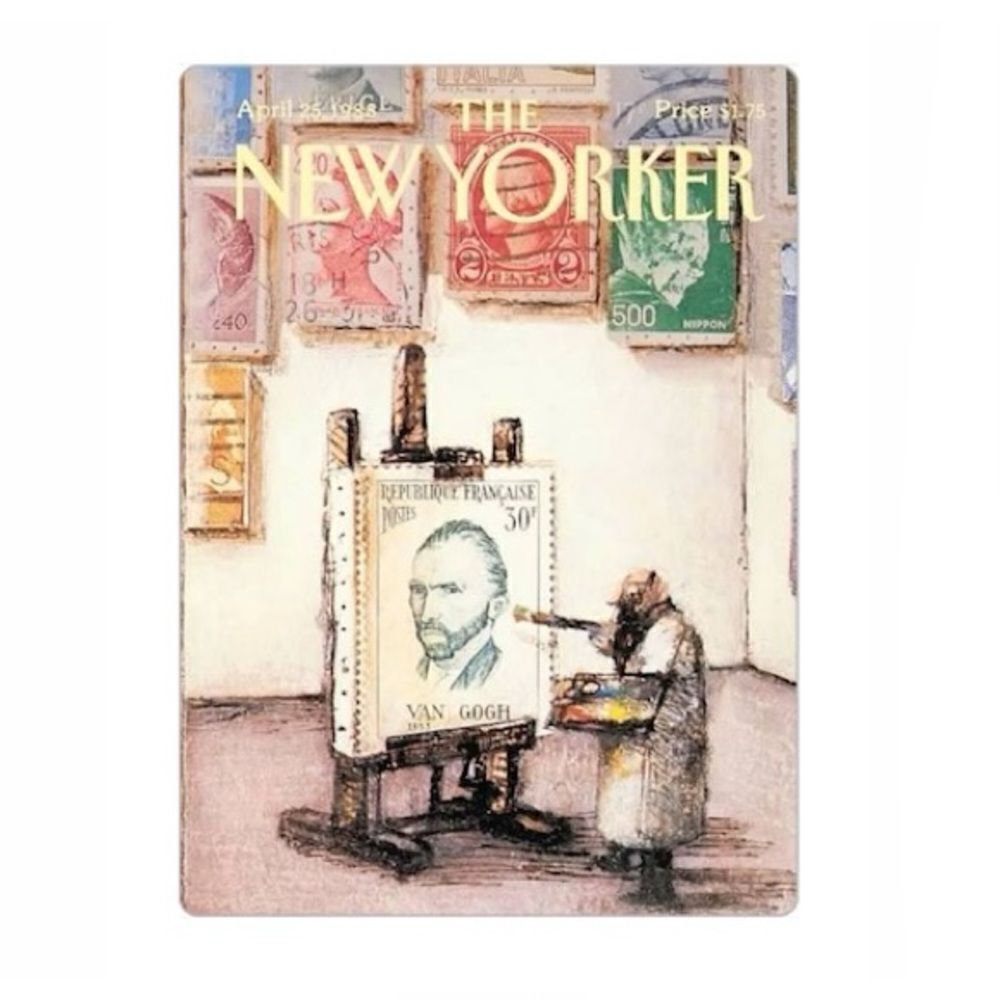1988 New Yorker Magazine Van Gogh Magnet